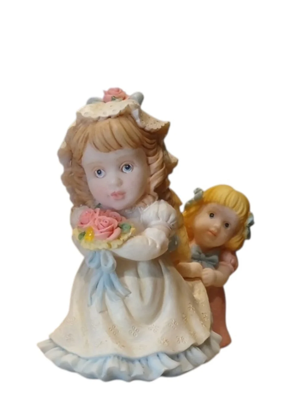 Vintage Angel Figurne | Bride | Flower Girl